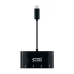 USB-C to USB Adapter NANOCABLE 10.16.4401-BK (10 cm) 10 cm