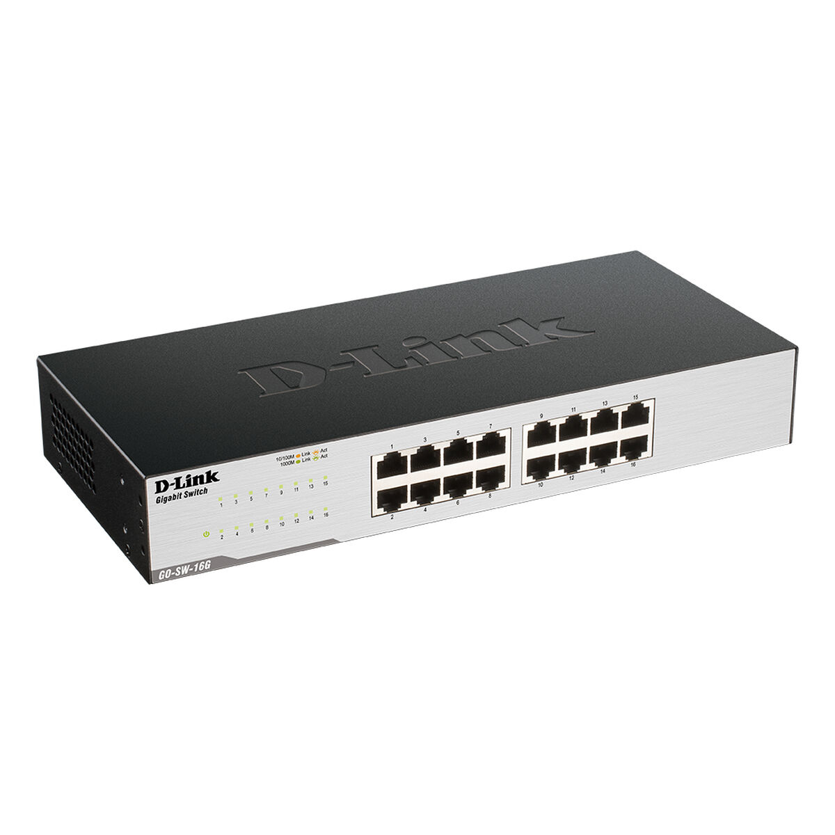 Switch til desktop D-Link GO-SW-16G