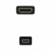 HDMI - Micro HDMI kabelis NANOCABLE 10.15.3501 Juoda 80 cm