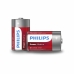 Alkaliska Batterier Philips Batería LR20P2B/10 1,5 V