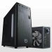 ATX Közepes Torony PC Ház Hiditec ATX KLYP PSU PSU500 Fekete