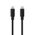 USB-C-kábel NANOCABLE 10.01.4102 Fekete 2 m