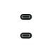 USB-C-kaabel NANOCABLE 10.01.4102 Must 2 m (1 Ühikut)
