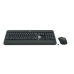 Tastatur og trådløs mus Logitech 920-008680 Sort Sort/Hvid Spansk Spansk qwerty QWERTY