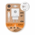 Wand-Ladegerät + USB-C Kabel Tech One Tech TEC2273 Weiß 65 W