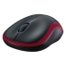 Optical Wireless Mouse Logitech 910-002237 Red