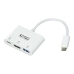 Adapter USB-C naar HDMI NANOCABLE 10.16.4302 Full HD (15 cm) Wit (1 Stuks)