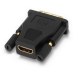DVI-D till HDMI Adapter NANOCABLE 10.15.0700 Svart