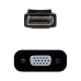 DisplayPort SVGA Adapter NANOCABLE 10.16.0602 Fekete 15 cm