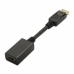 Adaptér DisplayPort na HDMI NANOCABLE 10.16.0502 15 cm Čierna