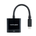 Adaptér USB-C na HDMI NANOCABLE 10.16.4102-BK Čierna 4K Ultra HD (1 kusov)
