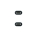 Câble USB-C NANOCABLE 10.01.4302 Noir 2 m (1 Unité)
