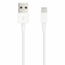 Lightning Cable NANOCABLE 10.10.0402 (1 m) White 2 m