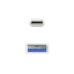 Καλώδιο USB-C NANOCABLE 10.01.4001-L150-W Λευκό 1,5 m (1 μονάδα)
