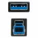 USB-Kaapeli NANOCABLE 10.01.0802-BK Musta