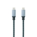 USB-C Kabelis NANOCABLE 10.01.4103-COMB 3 m Melns Melns/Pelēks (1 gb.)