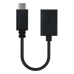 USB 2.0-Kabel NANOCABLE USB 2.0, 0.15m Schwarz (1 Stück)