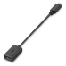 USB 2.0-kábel NANOCABLE USB 2.0, 0.15m Fekete (1 egység)