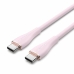 Кабел USB-C Vention TAWPF 1 m Розов (1 броя)