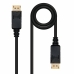 DisplayPort Cable NANOCABLE 10.15.2301 1 m Black