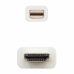 Adaptér Mini DisplayPort na HDMI NANOCABLE 10.15.4002 Biela 2 m