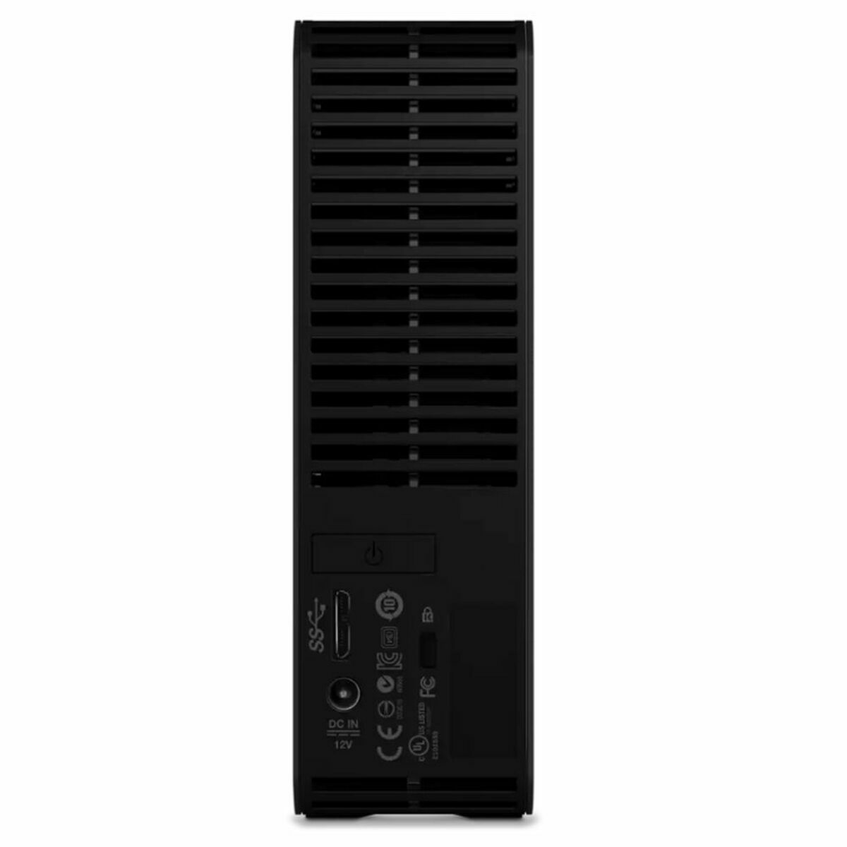 Ekstern harddisk Western Digital Elements Desktop 10 TB Sort
