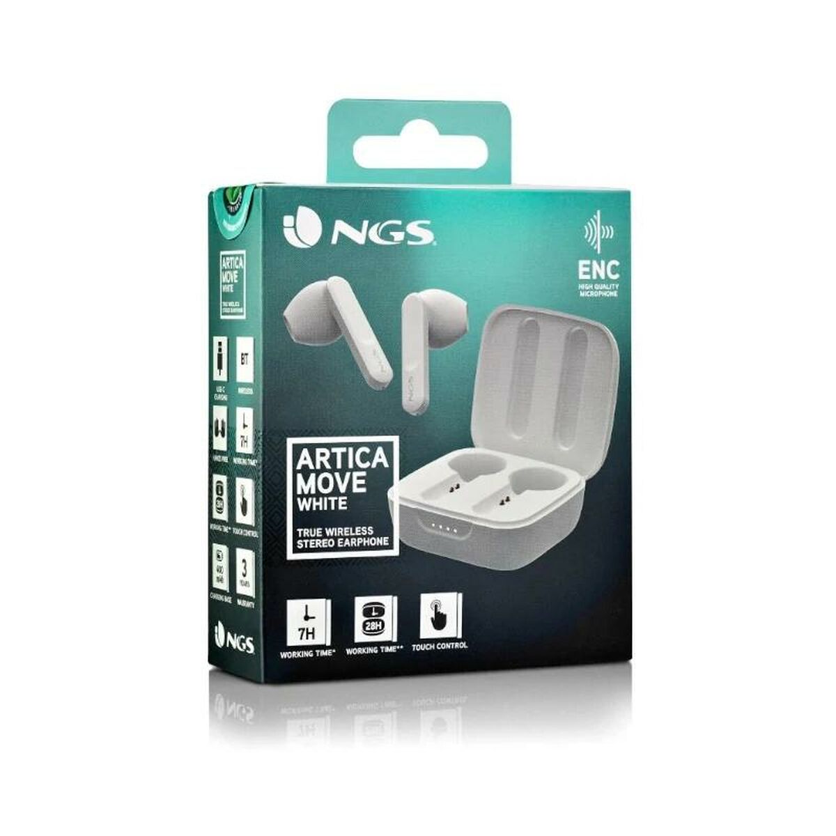 Auricular com Microfone NGS ARTICAMOVERAIN Azul