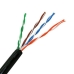 Cable de Red Rígido UTP Categoría 5e NANOCABLE 10.20.0304-EXT-BK 305 m Negro 305 m