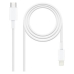 Lightning Cable NANOCABLE 10.10.0602 White 2 m