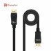 DisplayPort kábel NANOCABLE 1 Fekete 50 cm (0,5 m)