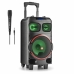 Bluetooth-Høyttaler med Karaokemikrofon NGS WILD DUB ZERO Svart 120W