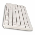 Keyboard NGS NGS-KEYBOARD-0284 White Spanish Qwerty QWERTY