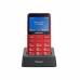 Mobilusis telefonas vyresnio amžiaus žmonėms Panasonic KX-TU155EXRN Raudona