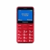 Mobil telefon for eldre voksne Panasonic KX-TU155EXRN Rød
