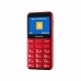 Mobilusis telefonas vyresnio amžiaus žmonėms Panasonic KX-TU155EXRN Raudona