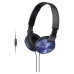 Headphones with Headband Sony MDR-ZX310AP Blue
