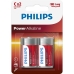 Alkáli Elemek Philips Batería LR14P2B/10 1,5 V