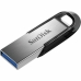 USB stick SanDisk ULTRA FLAIR Crna Črna/Srebrna 64 GB