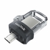 Memória USB SanDisk Ultra Dual m3.0 Prateado 128 GB
