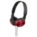 Слушалки с лента за глава Sony MDR-ZX310AP Червен
