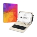 Bluetooth-tangentbord med tabletthållare Subblim SUBKT1-USB053 Multicolour Qwerty Spanska QWERTY