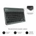 Husă pentru Tabletă și Tastatură Subblim SUBKT3-BTL300 Negru Qwerty Spaniolă QWERTY 10,6