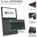 Чехол для планшета с клавиатурой Subblim SUBKT3-BTL300 Чёрный Испанская Qwerty QWERTY 10,6