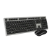 Клавиатура и беспроводная мышь Subblim SUBKBW-CEKE01 Испанская Qwerty Черный/Серый