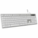 Tastatur Subblim SUBKBC-0EKE20 Sølvfarvet