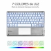 Bluetooth-Tastatur für Tablet Subblim SUB-KBT-SMBT50 Silberfarben Qwerty Spanisch QWERTY