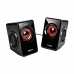Gaming Speakers Mars Gaming MS1 Zwart Rood/Zwart 10 W