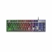 Gaming Keyboard Mars Gaming MK220ES Zwart Zwart/Gris Qwerty Spaans