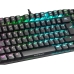 Gaming-tastatur Mars Gaming MKREVO PRO LED RGB Sort