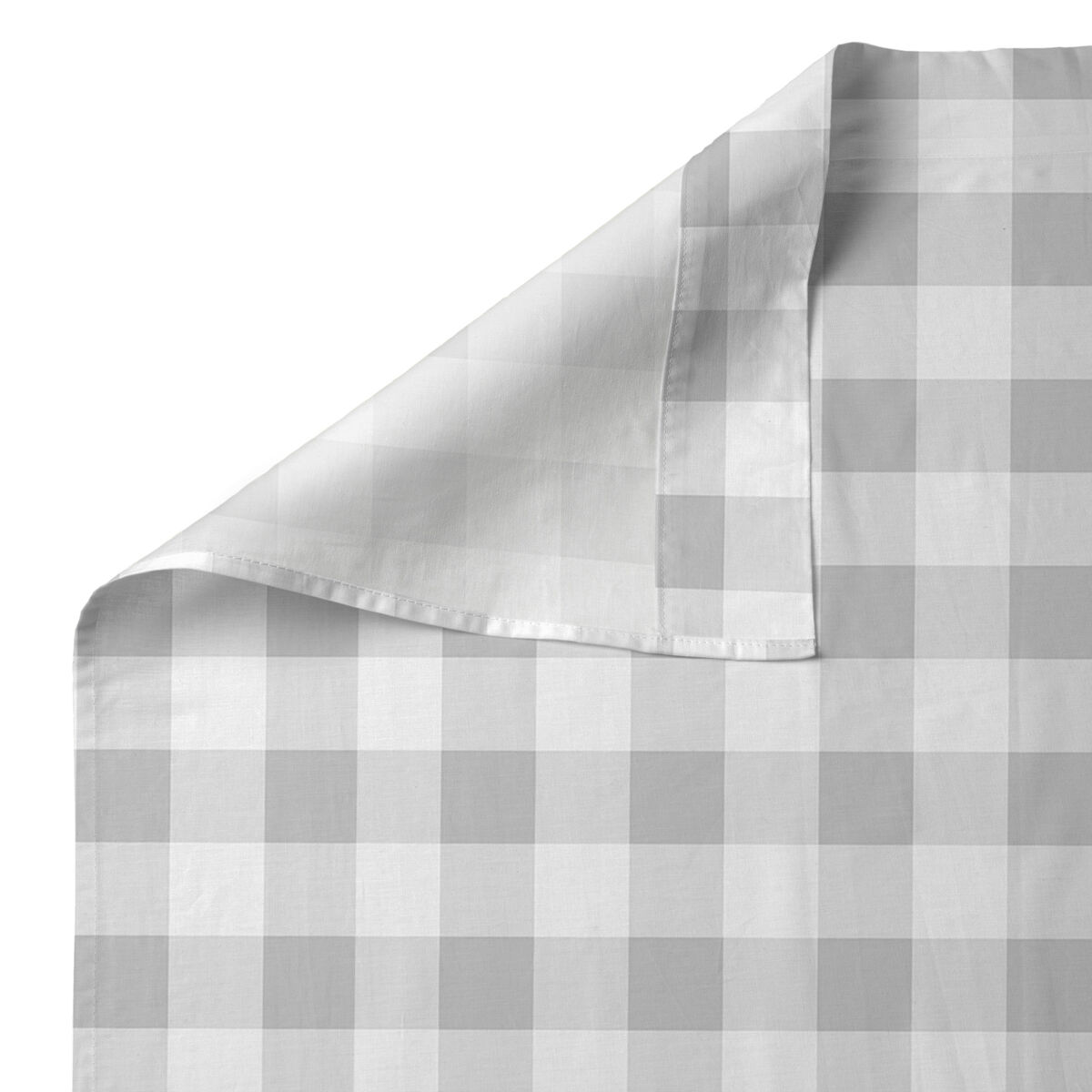 Cot Bedding Set HappyFriday Basic Kids Vichy Grey